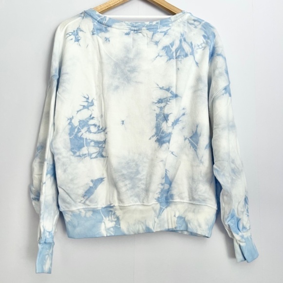 new Billabong Blue Tie Dye Lazy Way Sweatshirt US L - Picture 4 of 9